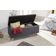 GFW Secreto Charcoal Grey Storage Bench 98x43cm