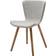 FJORDFORM Brego Sand/White Oak Køkkenstol 83cm 2stk