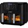 LLIVEKIT Dual Zone Oil Free Air Fryer