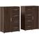 vidaXL sturdy Brown/Oak Skænk 60x84cm 2stk