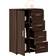 vidaXL sturdy Brown/Oak Skænk 60x84cm 2stk