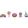 Crocs Jibbitz 5-Pack Everything Nice, Unisex, varusteet, Lisätarvikkeet