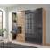 WIMEX Sliding Door Plank Oak Imitation Garderob 225x210cm
