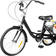 FENNNDS 20" Tricycle with Shopping Basket - Black