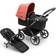 Bugaboo Donkey 5 Mono Midnight Black/Sunrise Red (Duo)