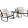 SunCrown 3 pcs Patio Bistro Set