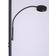 Paul Neuhaus Hans Black Golvlampa 193cm