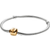 Pandora Moments Snake Chain Bracelet - Silver/Gold