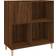 vidaXL Engineered Wood Brown Oak Armoire 84.5x89cm