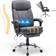 Swivel Dark Grey Office Chair 48"