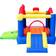 OWZJUHA Inflatable Bounce House with Slide Jumping Castle with Blower & Beanbag Game