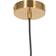 QAZQA Art Deco Gold/Opal Pendellampa ∅ 20cm