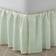 Laura Ashley Ruffled Valance Sheet Green (190.5x137.2)