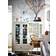 IKEA Idanäs White Vitrinskåp 121x135cm