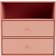 Montana Furniture Mini 1006 Rhubarb Sängbord 25x35cm