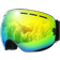 Copozz UV400 Ski Goggles - Black/Green Lens