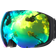 Copozz UV400 Ski Goggles - Black/Green Lens