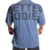 Better Bodies Skull Union Iron Tee - Sky Blue Melange