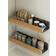 Shein 1pc Wall Mounted Bathroom Storage Rack, Punch-Free Bathroom Hanging Shelf, Space Bathroom Tray, Shampoo Shower Gel Holder Organizer, Bathroom Organizers And Storage