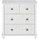 Marlow Home Co Poway White Kommode 60x64cm