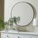Dunelm Essentials Black Wall Mirror 71cm