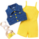 Shein Young Girl Cami Romper & Flap Pocket Button Front Shirt
