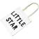 Bonamaison Printed Shopping Bag - White