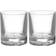 Orrefors Carat Old Fashioned Whiskyglas 21cl 2st