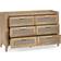 Julian Bowen Sydney Natural Oak Chest of Drawer 120x75cm