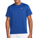 Nike Men's Miler Short Sleeve Dri-FIT UV Running Top - Game Royal/Midnight Navy/Heather