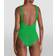 Hunza G Womens Emerald Domino Scooped-back Swimsuit