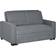 Homcom Pull Out Grey Divano 154cm Divano 2 Posti