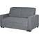 Homcom Pull Out Grey Divano 154cm Divano 2 Posti