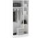 Birlea Lynx White/Grey Wardrobe 93.1x196cm