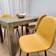 Kosy Koala Rustic Effect Brown/Mustard Dining Set 77x117cm 5pcs