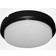 Eterna Circular Black Ceiling Flush Light ∅ 22.8cm