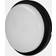 Eterna Circular Black Ceiling Flush Light ∅ 22.8cm