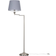 ValueLights Adjustable Swing Arm Silver Floor Lamp 148cm