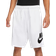 NIKE Men's Club Alumni French Terry Shorts - White/Black