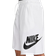 NIKE Men's Club Alumni French Terry Shorts - White/Black