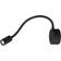 SLV Dio Flex Plate Inside Black Wall light ∅ 9cm