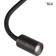 SLV Dio Flex Plate Inside Black Wandlampe 9cm