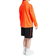 Under Armour Kid's 1/4 Zip Top Shorts Set - Orange