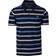 Paul & Shark Men's Polo Shirt - Navy/Beige/Blue Stripe