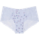 PINK No Show Cheeky Panty - Soft Iris Butterfly Print