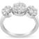 Haus of Brilliance Floral Cluster Ring - White Gold/Diamonds