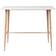 vidaXL 248145 White/Natural Mesa de bar 60x120cm