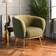 Dunelm Bella Velvet Cocktail Armchair 74cm