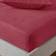 Dunelm Soft & Cosy Luxury Cotton Bed Sheet Red (200x152cm)