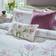 Laura Ashley Gosford Grape Duvet Cover Purple, Pink, White (200x137cm)